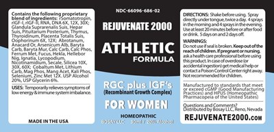 30ml Bottle Label (Athletic Formula For Women 30ml Bottle Label)